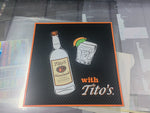 Bar Mat "with Tito's"