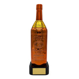 Copper Bottle Trophy w/ Gold Collar