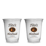 Plastic Cup, Clear, 12 oz