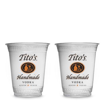 Plastic Cup, Clear, 12 oz